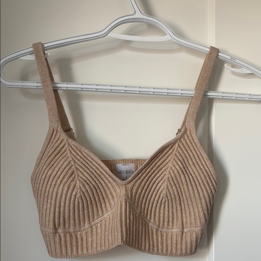 Wild Fable Tan Wireless Bra